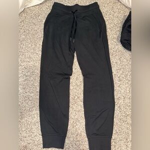 Lululemon dark gray scuba joggers
